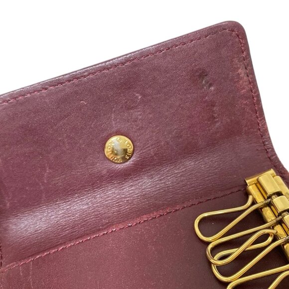 LOUIS VUITTON Multicles 4 Rouge Fauviste Monogram Vernis -113-071725 - Picture 7 of 8